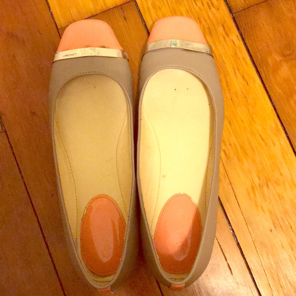 Calvin Klein flats